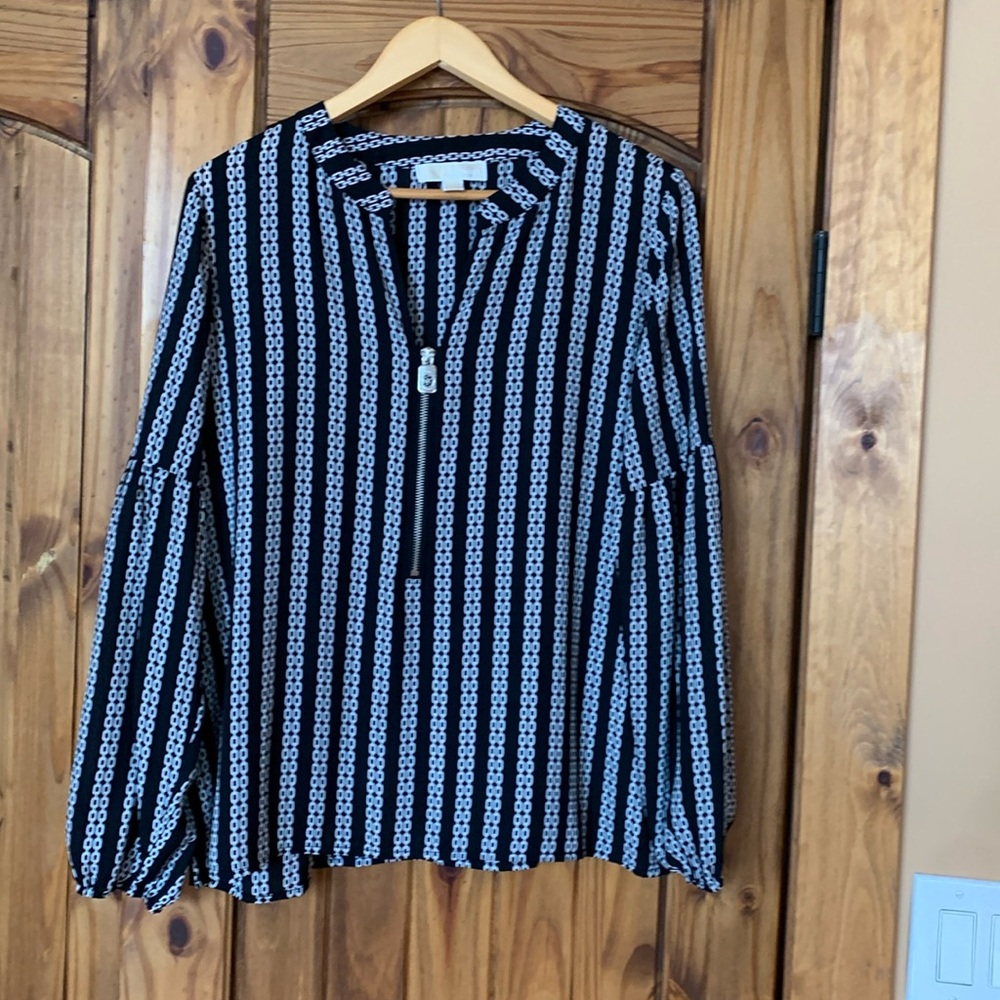 Michael Kors Chain Link Blouse